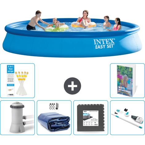 Easy Set Pool Rund - 457x84 cm - 7-teilig  S315