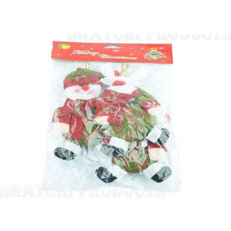 3 Handmade Novelty Christmas Tree Hanging Decoration Xmas Decor Stocking Fillers (1/5)
