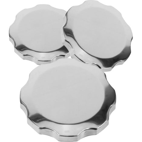 Bouchon de réservoir de carburant aluminium 3pcs compatible mini-motoculteur usage agricole et moteur essence 170F168 (1/5)