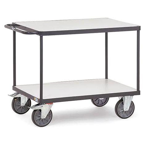 Carrello officina ESD - 2 piani - 1000 x 600 mm - Carico max 600 kg - 9401