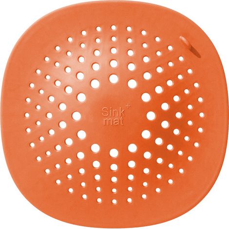 Filtro anti-intasamento arancione per lo scarico del lavello della cucina / filtro anti-capelli per lo scarico a pavimento (1/2)