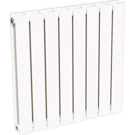 Radiateur NYTIA double lame 600x604 Blanc