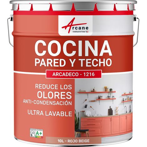 Pintura lavable para cocina: para paredes y techos de cocina - ARCADECO - 1216