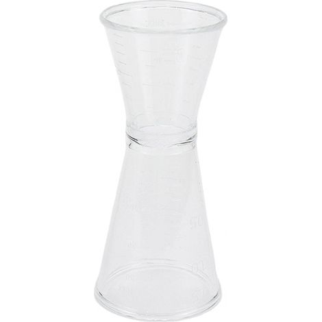 Doseur à cocktail transparent de 20 et 40 cc en résine PC, idéal pour les bars, les fêtes et la cuisine.-AquaForge (1/5)