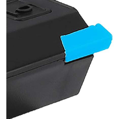 Éclairage vélo avec klaxon intégré, phare avant LED rechargeable USB pour vélo de nuit, bleu (1/5)