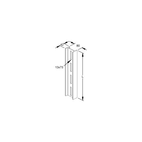 Niedax Profil I 80/3000 FL 3 Stk (1/2)