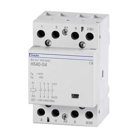 DOEPKE Inst.Schütz HS40-40/230V 4S 40A 230V HS40-40/230V (09980414)
