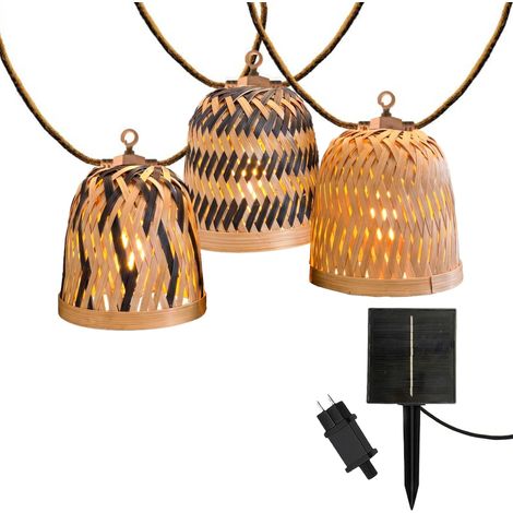 Guirlande solaire LINA HYBRID 10 ampoules 8M (1/5)