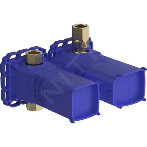 Hansa 44030100 Ensemble encastré robinet de bain et de douche (1/5)