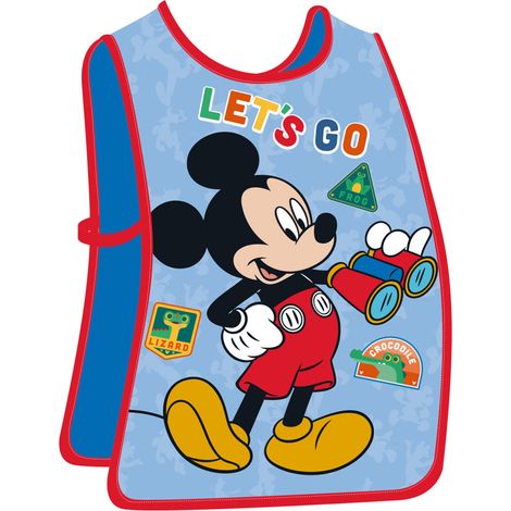 Tablier d'activités sans manches - Disney Mickey -Let's Go- (1/2)