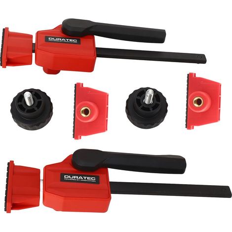 pincesSerre Joints pour Établi Bois - Double Clamps pour Trou de 20mm, Force 70kg, Durable 70KG (1/5)