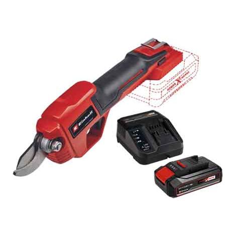 KIT COMBO FORBICE DA POTA A BATTERIA 'GE-LS 18' + KIT ENERGY EINHELL 18V 2,5Ah - EINHELL