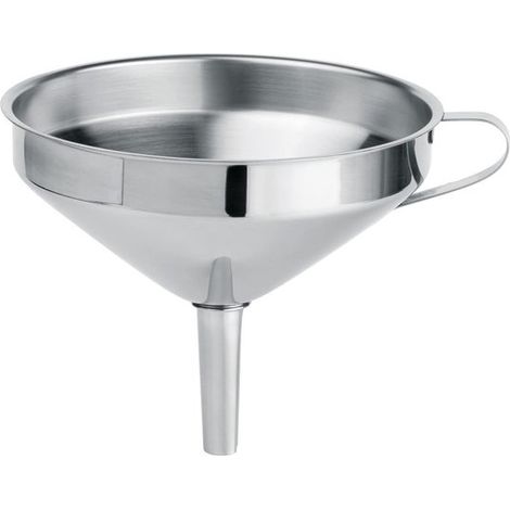 Trichter – Küchentrichter – Metall-Einfülltrichter – Hochwertiger Trichter – Edelstahl – Silber (1/5)