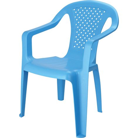 Chaise enfant KOOPMAN INTERNATIONAL CHAISE ENFANT ASS4 Bleu clair Empilable Intérieur/Extérieur