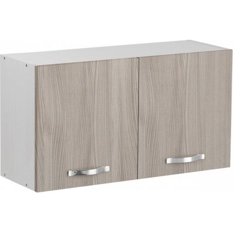 Pensile sopracappa olmo con 2 ante da cucina Cm 90x32xh49