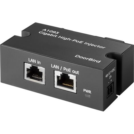 DoorBird 423913868 adattatore e iniettore de Gigabit Ethernet PoE (1/2)