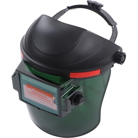 Selbstverdunkelnder Schweißhelm, wasserdichter Gesichtsschutz, selbstverdunkelnde Solarschweißmaske, Kopfschutz (1/5)