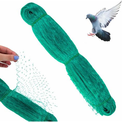 TG70202 RETE PER UCCELLI PER STORNI, GRANDE, ROBUSTA, PROTETTIVA, CONTRO GLI UCCELLI NOCIVI, 2x10M