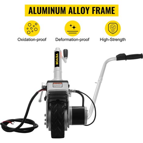 Sihao Jockey Wheel eléctrico motorizado para remolque 12 V 350 W Carga 2270kg (1/5)