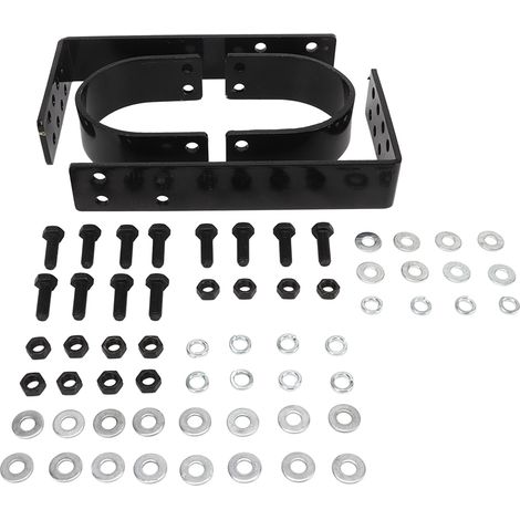 Boucle d'arbre arrière AF72 1006, Kit de sécurité pour arbre de transmission plat robuste en acier, épaisseur 1/4 pouces, largeur 2 pouces, ajustement universel pour voiture