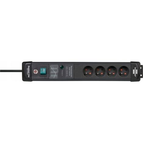 Regleta protectora contra sobretensiones Brennenstuhl 4G 3M (1/5)