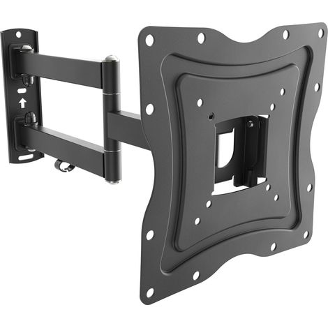 Support Mural TV 32 40 42 43 48 50 55 Pouces VESA 75x75 100x100 100x200 200x100 200x200 Orientable Inclinable Rotatif Universel Fixation Murale TV QLED OLED LED LCD Écran (1/5)