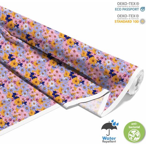TISSUS DÉCORATIFS D'EXTÉRIEUR OXFORD - Motif Fleurs I DX5334 (1/5)