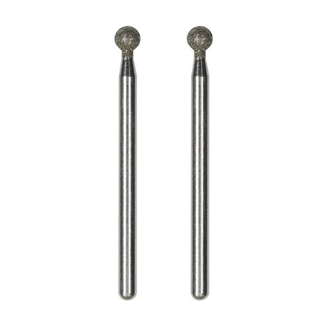 Proxxon 28226 Broches à meuler diamantées, billes, 4,4 mm, 2 pièces Diamètre 4.4 mm 2 pc(s) Y783793 (1/3)