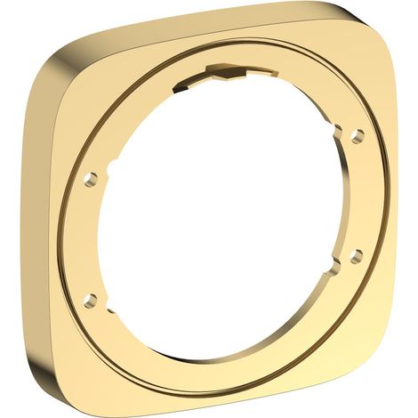Verlängerungsrosette d= 157mm polished gold (1/2)