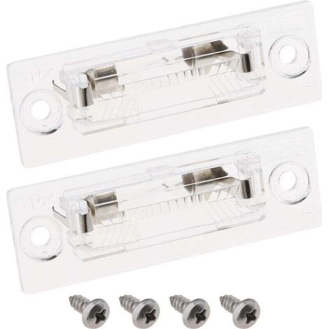 Deux feux de plaque d'immatriculation à LED 3B5 943 021 A/B/D / 3B5 998 026 A / 3BD 943 021 / 1KD 943 021, compatibles avec Passat, Caddy et Transporter.