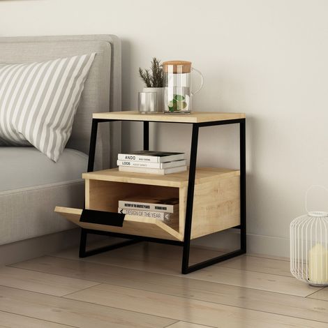 Decortie Pal Modern Nachttisch Eiche Mehrzweck