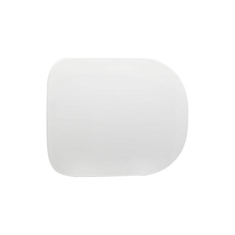 Abattant WC pour vase Globo Genesis 41,5-45 x 37,2 cm Abattant WC blanc avec charnie'res a' expansion et sie'ge en bois moule'
