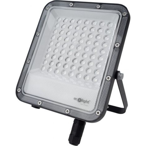 Projecteur LED 50W RGB+blanc froid IP65, télécommande (1/5)