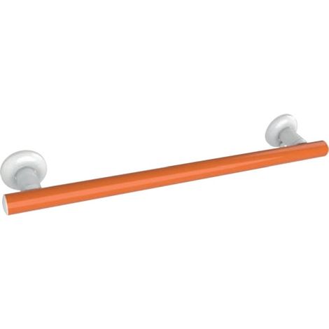 Maniglia sicurezza cm. 60 color arancio per bagni disabili e anziani (1/3)