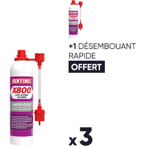 hc 3+1 détart & désincrustant x800 300ml