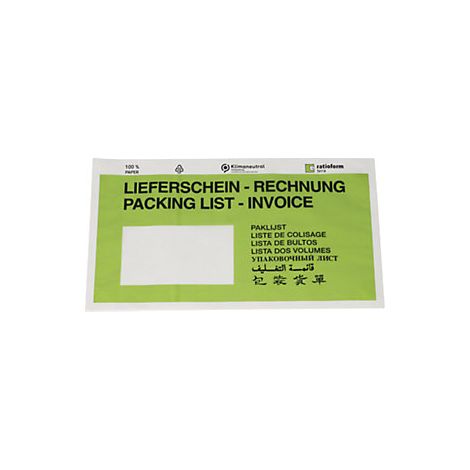 ratioform terra  Buste portadocumenti in carta  stampa Packing