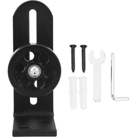 Guide de Plancher, Guide de Porte en Acier au Carbone, Guide de Rouleau d'accessoire de Porte de Grange, pour Portes coulissantes pour Portes de Grange (1/5)
