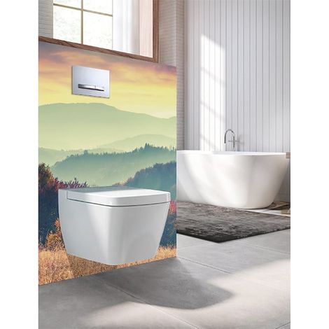 Panneau mural Decofast - Autour du Monde - pour habillage Bâti-support - 1500 x 1200 x 3 mm - Automne - Lazer (1/2)