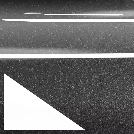 Pellicola adesiva lucido metallizzato Meteor APA made in Italy car wrapping h152 Misura - 152cm x 100cm