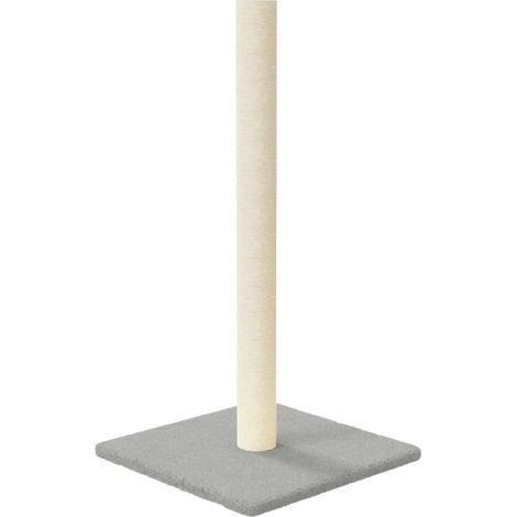Arbre à chat,Jouets pour chat,Arbre à Grimper Gris clair 35x35x70 cm CFW65255 (1/5)