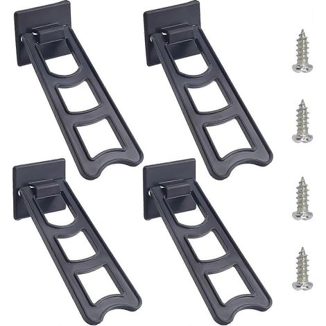 tailles, 10 ensembles, support chevalet pour cadre photo, support en carton, présentoir en plastique pour cadre photo, loisirs créatifs, noir (1/5)