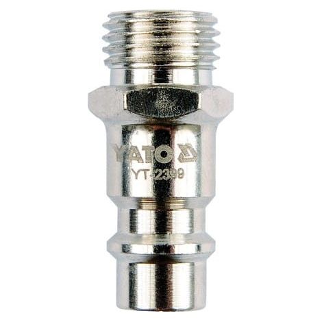 Yato YT-2401 giunto e connettore per macchina pneumatica Nichel Acciaio Filetto esterno (maschio) 3/8" 1 pezzo(i)