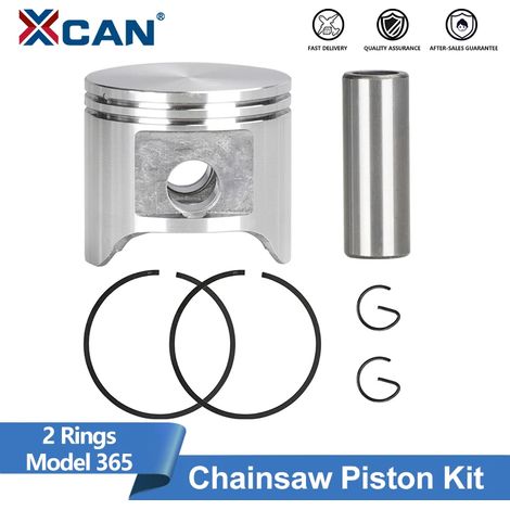 Kit de segments de piston XCAN 48 mm avec 2 segments pour tronçonneuses Husqvarna 365, 365XP, 365 Special et 365 EPA - Pièces détachées (1/4)