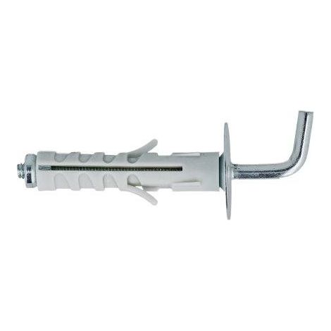 TASSELLO IN NYLON Ø9X40 + GANCIO MEDIO PZ.6