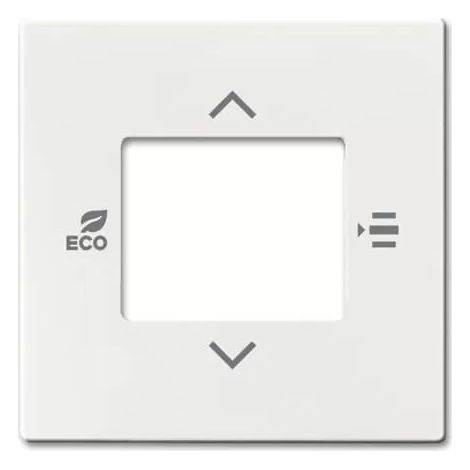 Busch-Jaeger Zentralscheibe 6109/03-84 KNX Tasterankopplung stud/ws (1/2)
