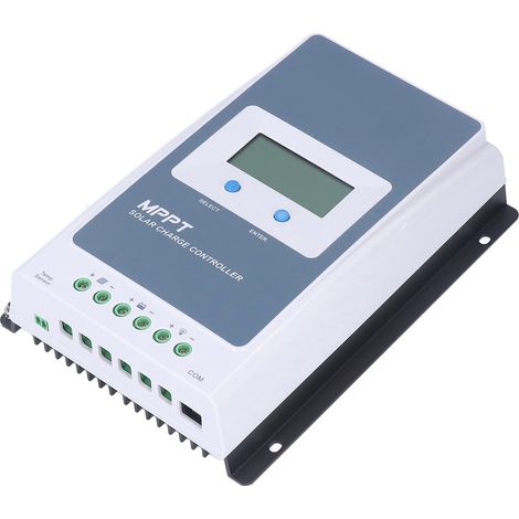 MPPT-Solarladeregler mit Temperatursensor, Photovoltaik-Modul-Kit, 12V/24V Lade- und Entladeregler (1/5)