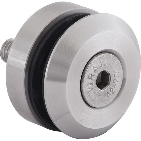 Glaspunkthalter Trapez 45, 45 mm, 8 - 20 mm Glas, Edelstahl