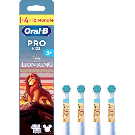 Oral-B Aufsteckbürsten Kids König der Löwen 4er Aufsteckbürsten