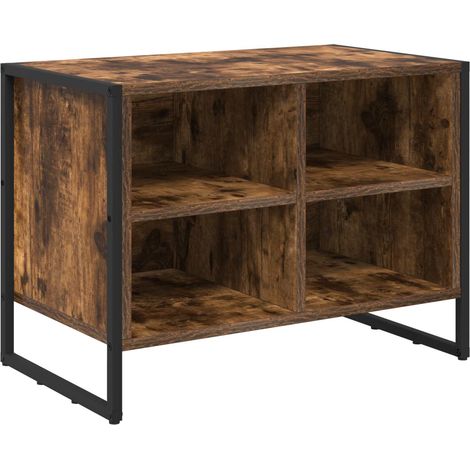 Maison Exclusive - Mobile per scarpe Quercia Fumosa 60 x 35 x 44 cm