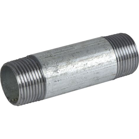 Rohrdoppelnippel Fig.530 1"x100mm verzinkt (1/2)